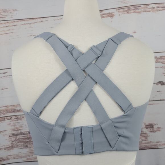 Lululemon Energy Bra High Support Rhino Grey Size 36DDD - Picture 3 of 7